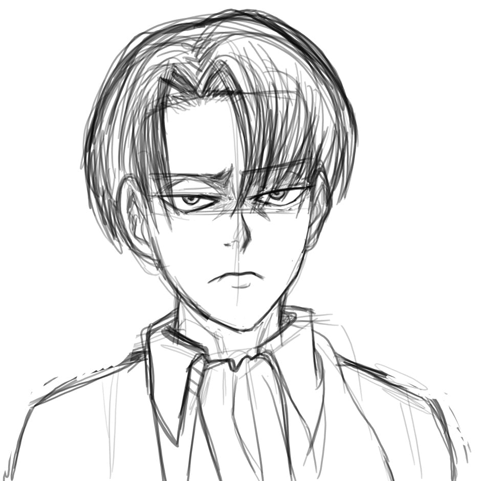 Read Random art :: Fanart Levi Ackerman | Tapas Community