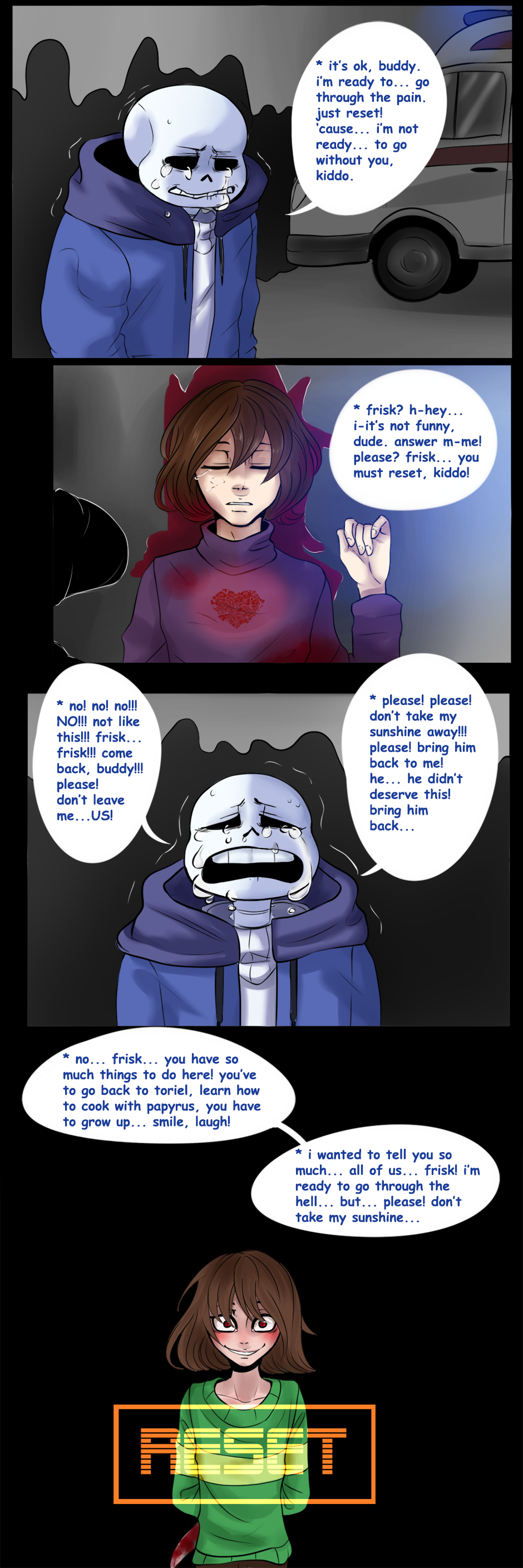 undertale sans and papyrus bad dream