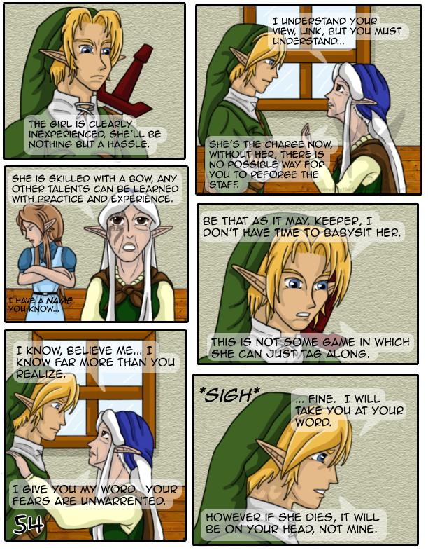 Read Legend of Zelda: Staff of Power :: Chapter 1 Pages 36 + 37 + 38 ...