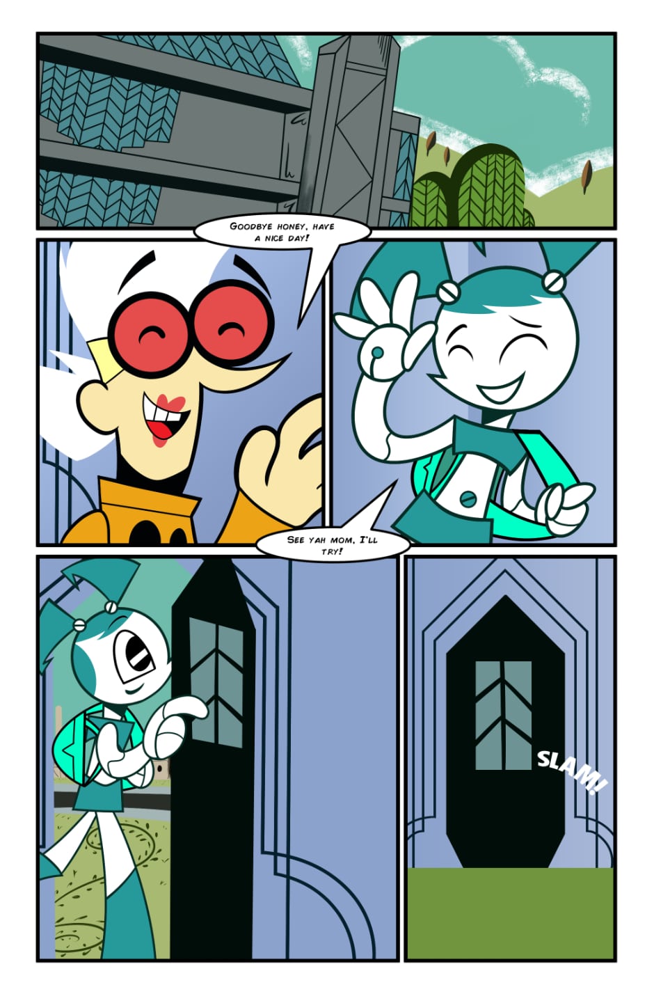 XJ Goth, Jenny Wakeman (XJ9) My Life as a Teenage Robot Ill…