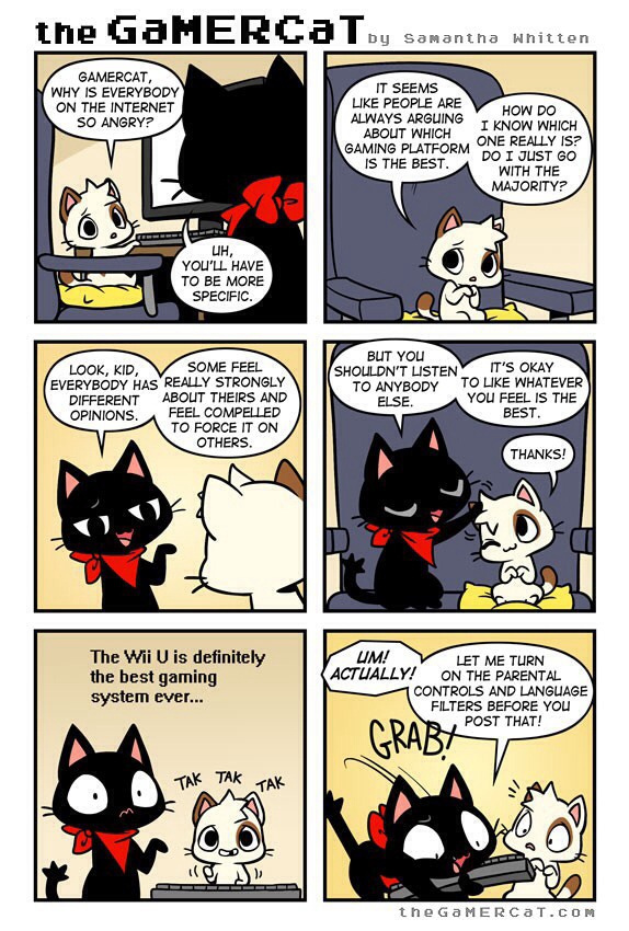 The GaMERCaT — Read the next comic on Tapastic!