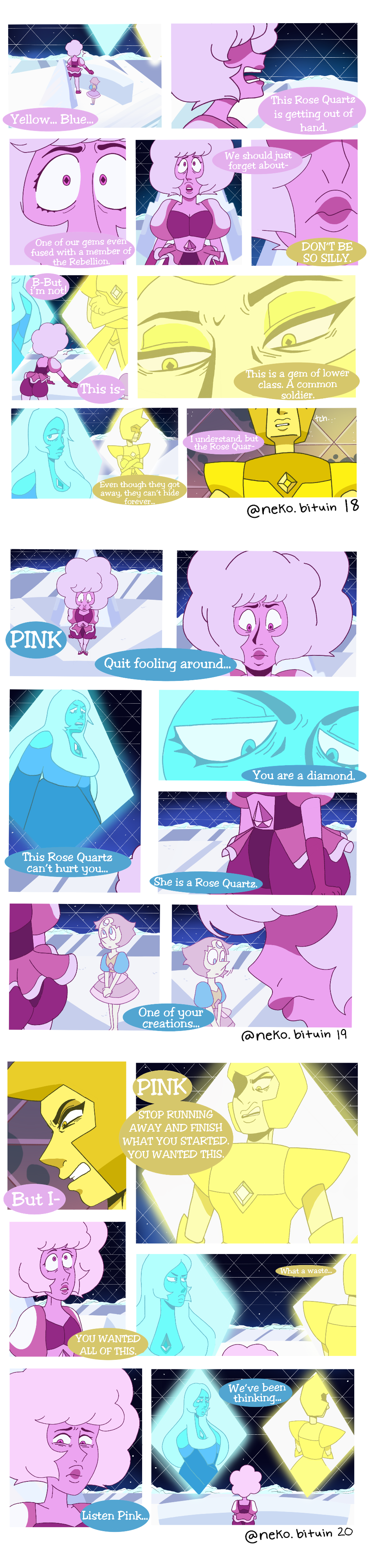 Read Fracture AU ( Steven Universe AU ) :: The Diamonds | Tapas Community