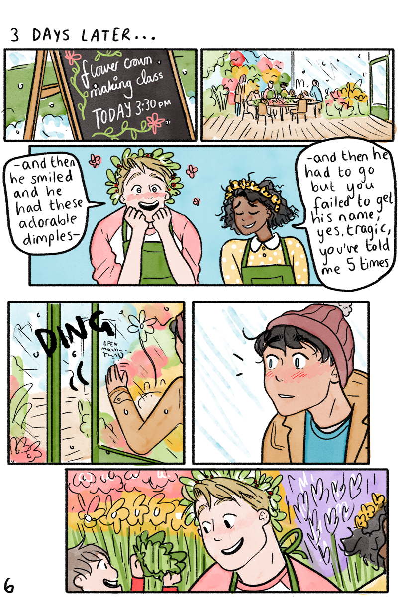 Read Heartstopper :: Mini-Comic: Flower Shop | Tapas Comics