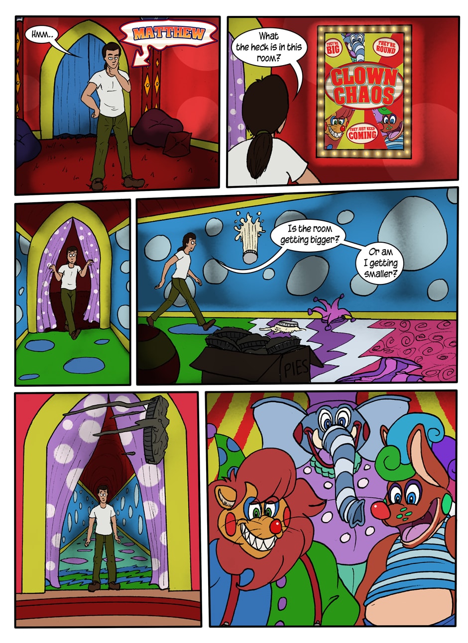 Read Funhouse Of Frights :: Clown Chaos Pg 1 