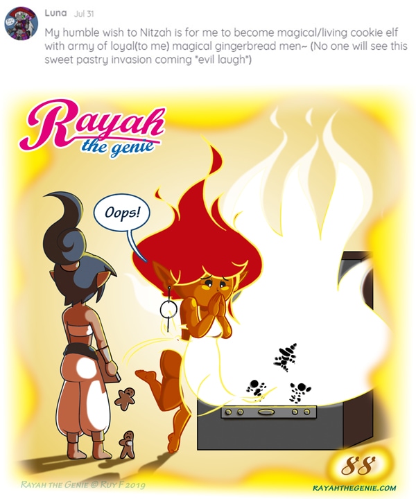 Read Rayah The Genie Gingerbread Tapas Community