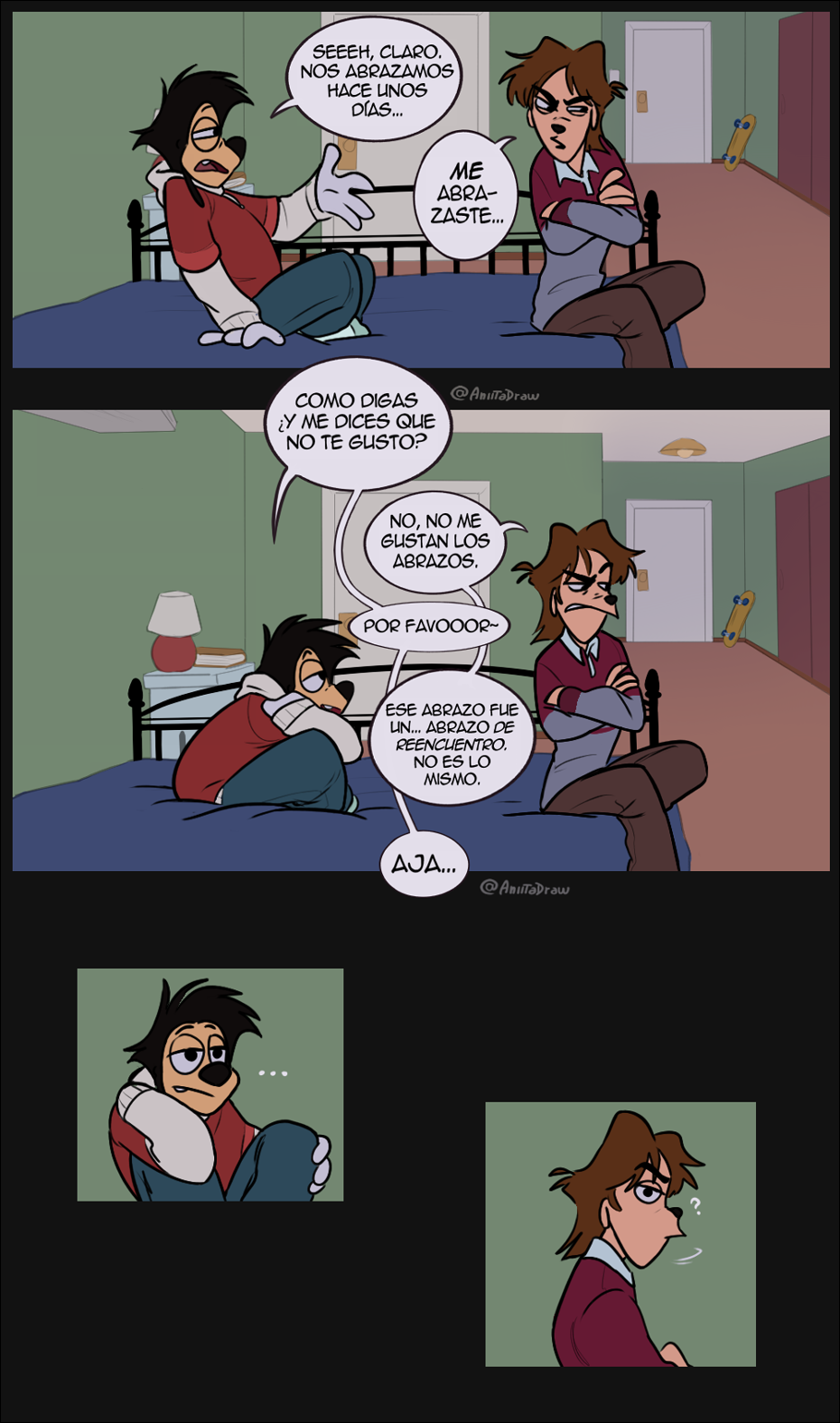 Comics feed - (Español) As Goofy As Can Be! : Cool, no "goof"