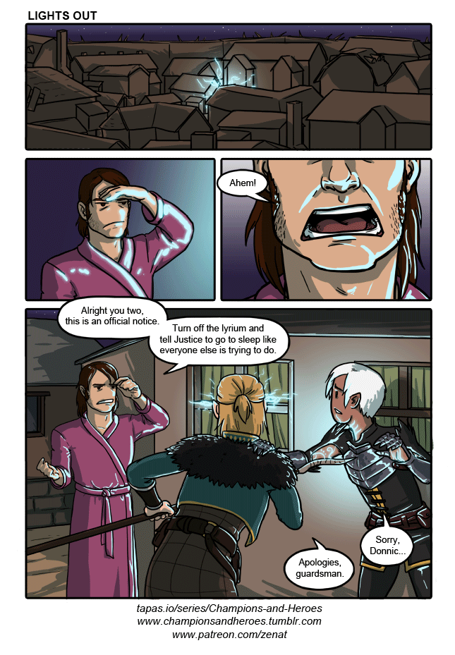 Read Champions and Heroes Lights Out Tapas Community