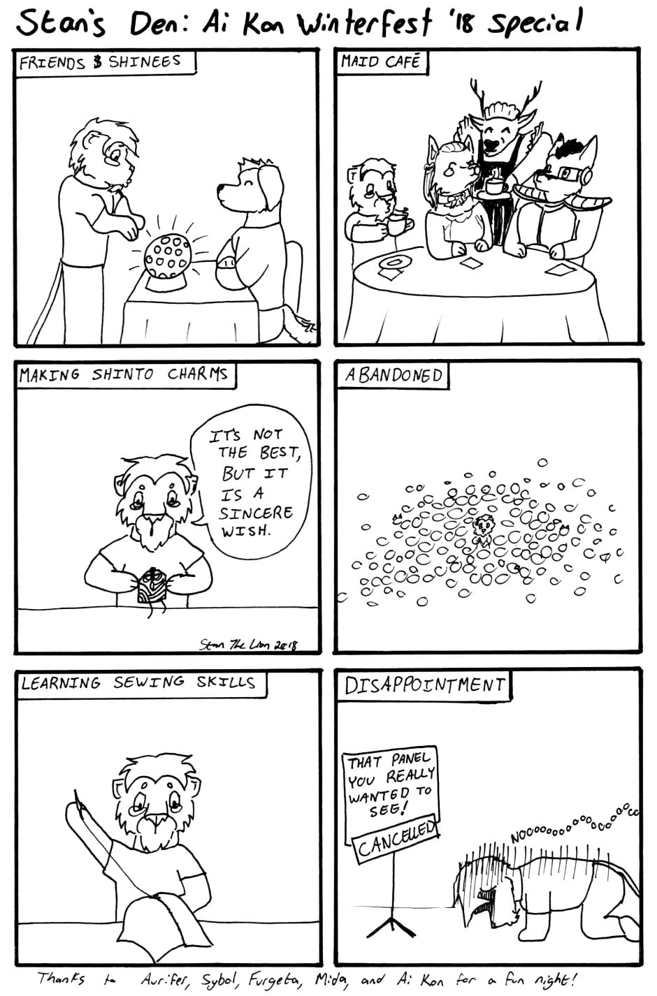 Read Stan's Den :: Convention Special: Ai Kon Winterfest 2018 | Tapas Comics