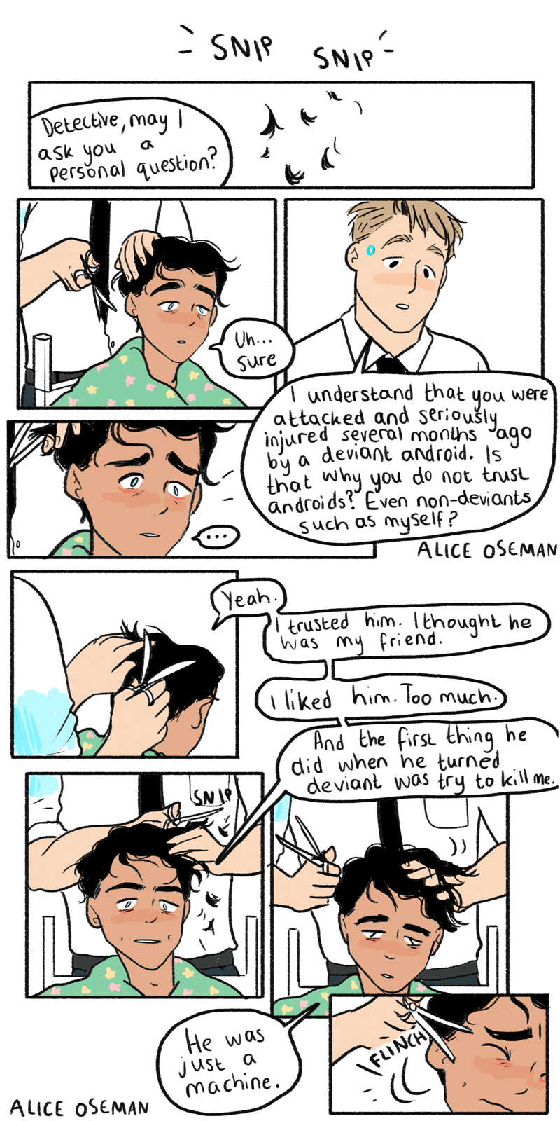 Read Heartstopper :: Heartstopper: Become Human (Part 1/2) | Tapas Community