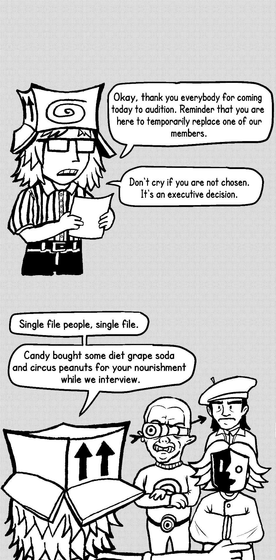 Read STRANGE CLOWNS Grape Soda and Peanuts Tapas Community