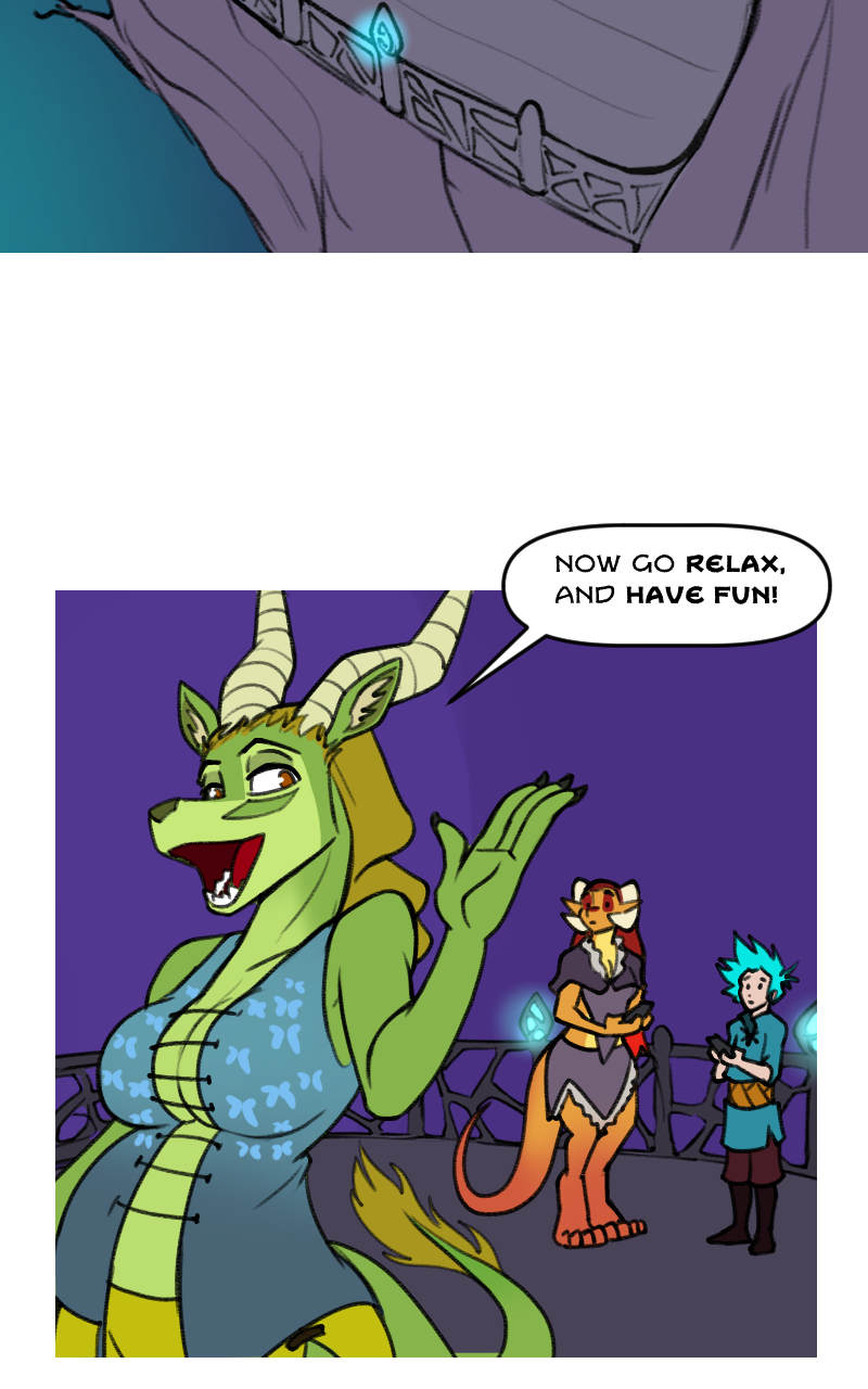 Read The Dragoness Says Sit! :: Tense | Tapas Community