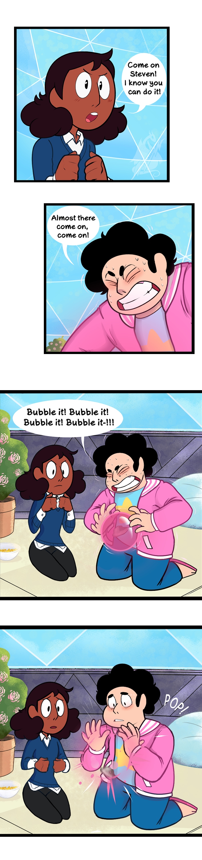 Steven x spinel comic