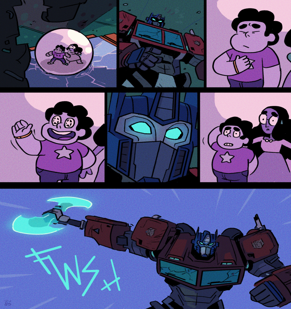 Transformers steven universe discount