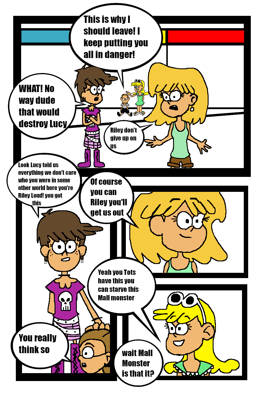 Read RM Multiverse :: Riley and Lucy Loud, The Rawlurah demension ...