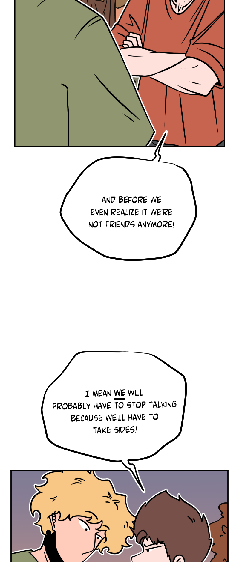 Comics feed - Boy Next Door (BL) : 280. Stop Talking