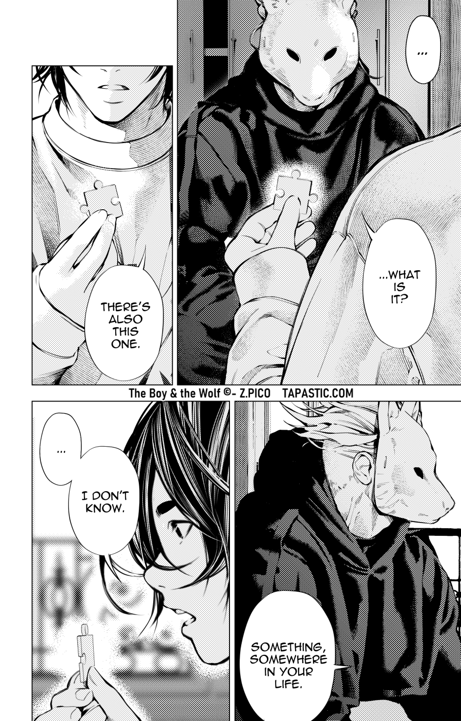 Comics feed - The Boy & the Wolf : Chapter 11