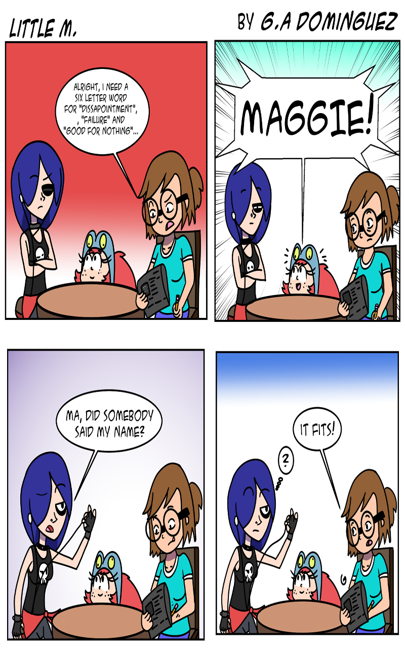 Read Little M. Crossword Tapas Comics