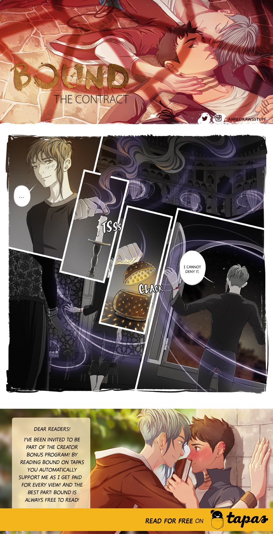 Read Bound-The Contract :: [arc 3] Cage - 89 | Tapas Community