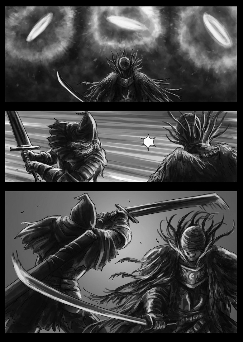 Read Dark Souls Lore Stories Slave Knight Gael Chapter 10 Tapas