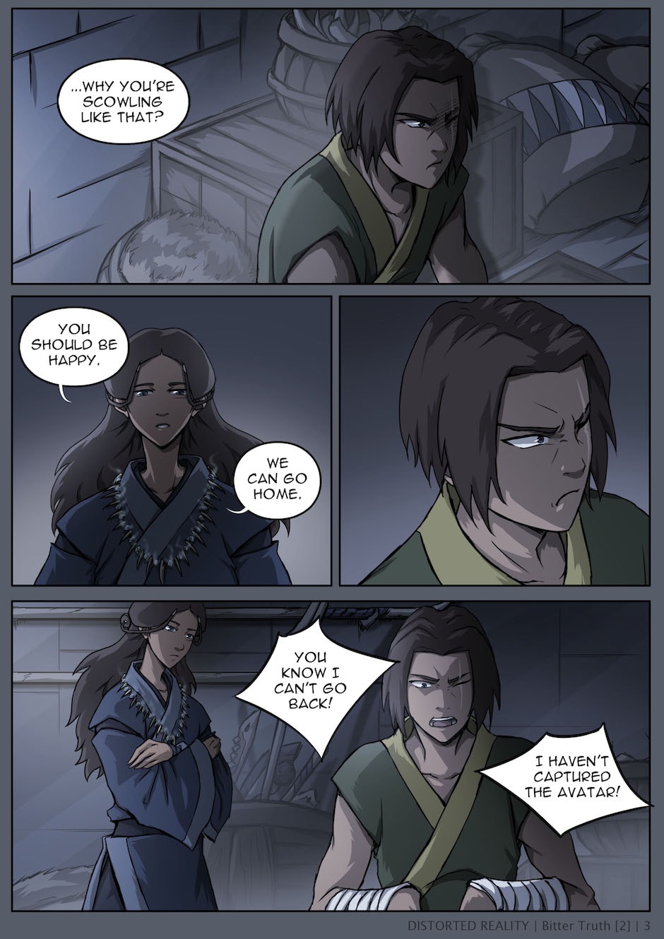 Read Avatar: Distorted Reality :: [book 2] Ch 8: Bitter Truth [2 