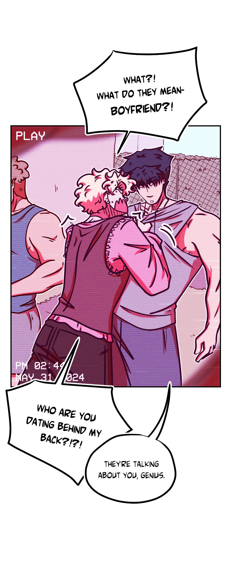 Comics feed - Play Pretend (BL) : Day 19 Pt 4: Commitment