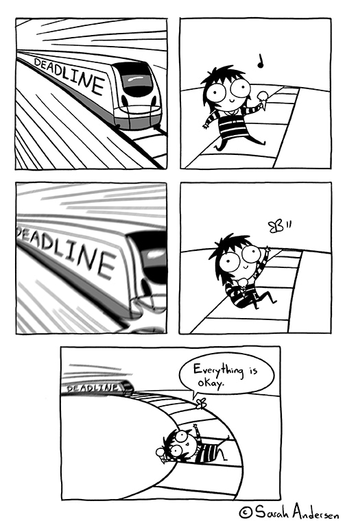 Sarah's Scribbles :: Deadline - image 1