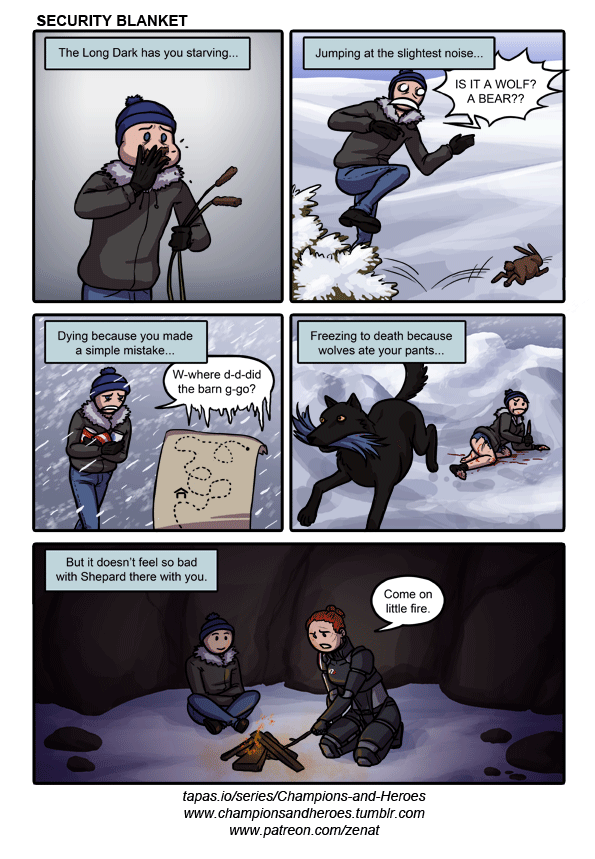 Read Champions and Heroes [The Long Dark] Security Blanket Tapas