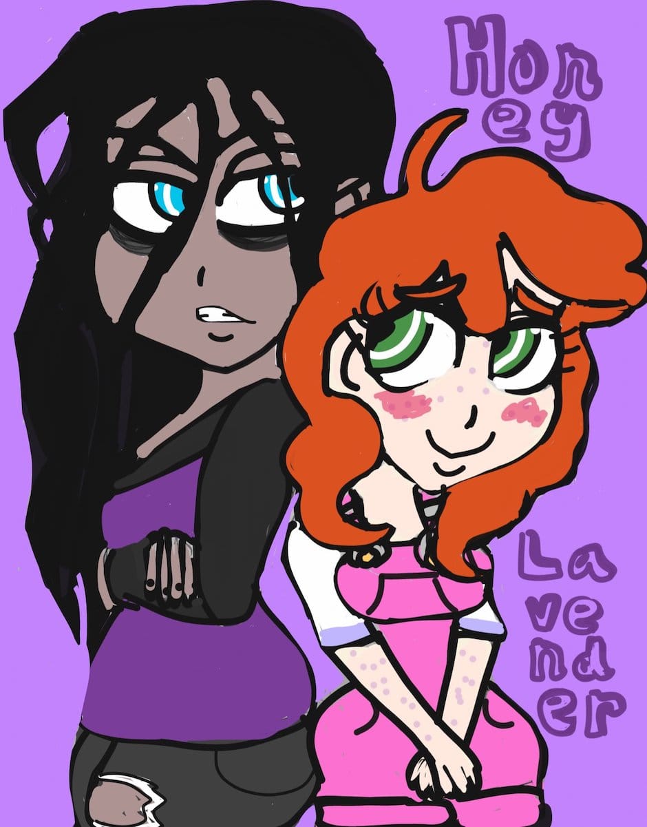 Read Honey Lavender: GirlxGirl Enemies-to-Lovers :: Fanart Corner! #1 ...