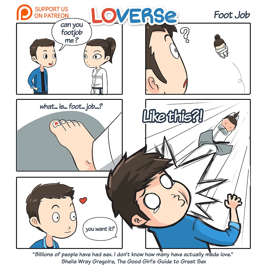 Read Loverse : Relationship :: Foot Job | Tapas Community