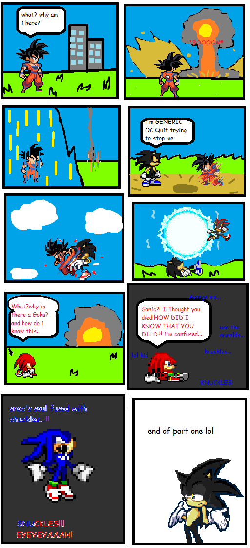 Comics with Sonic Sprite - Comic Studio