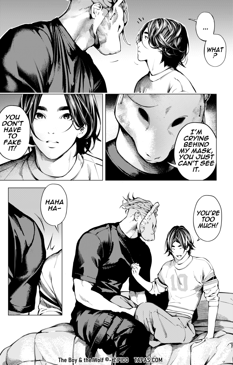 Comics feed - The Boy & the Wolf : Chapter 16