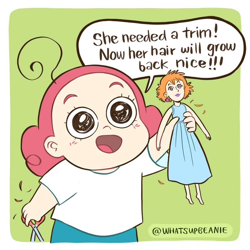 Read Beanie's Comics Dolly Haircut Tapas Community