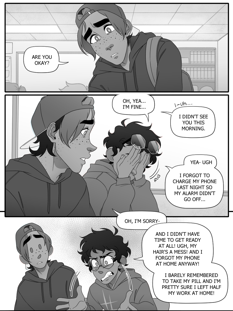 Comics feed - Copper eyes : Earth orange - page 13-14