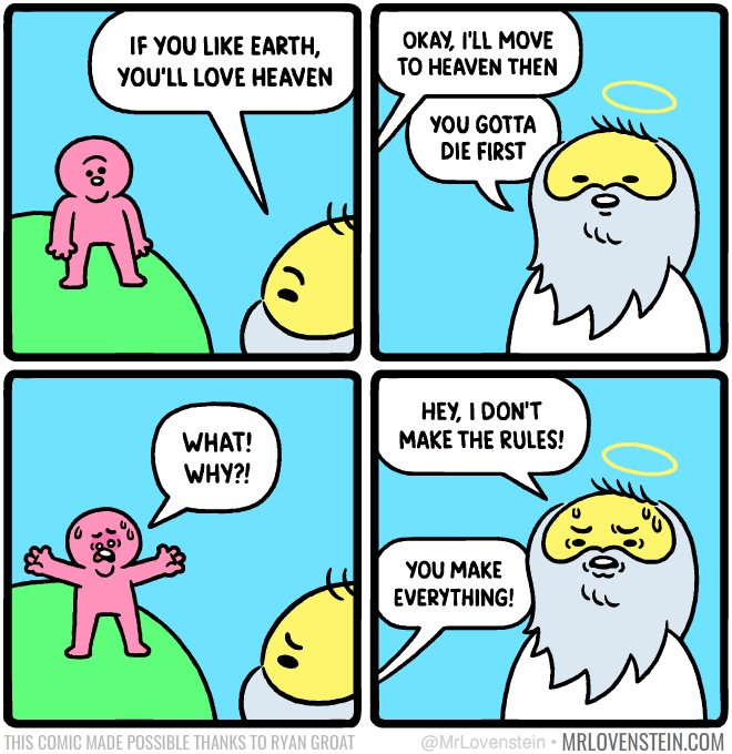 Read Mr. Lovenstein :: Heaven Forbid | Tapas Community