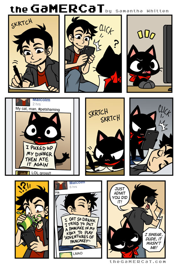 The GaMERCaT — Read the next comic on Tapastic!