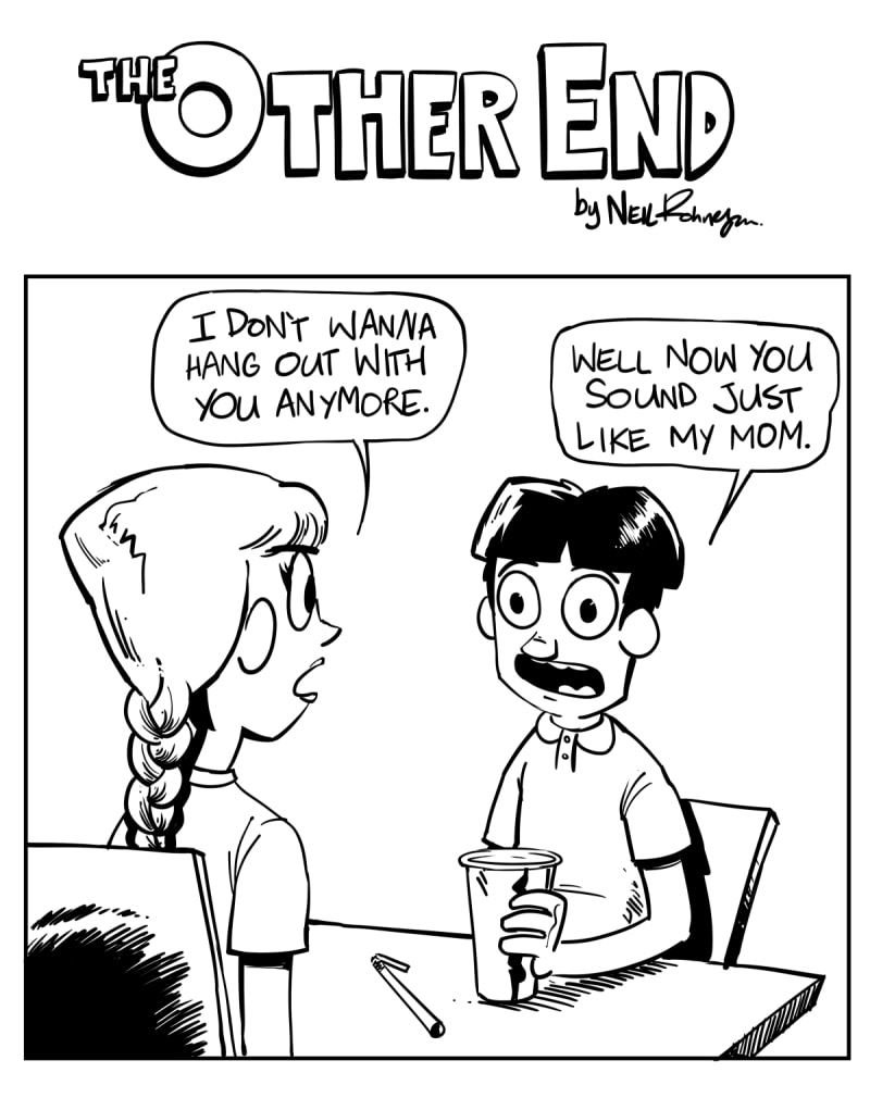 Read The Other End Comics Irony Tapas Comics