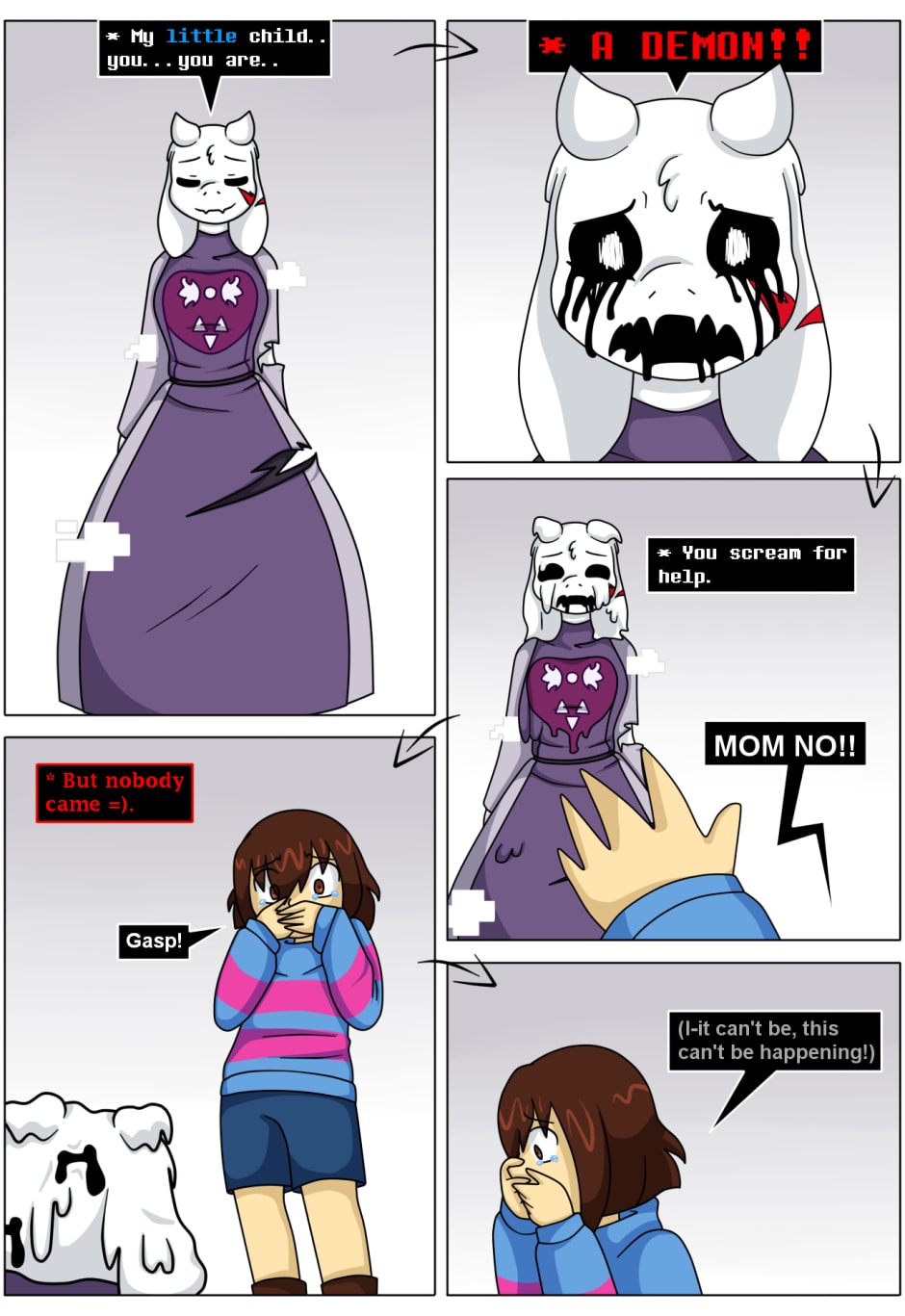 Read THE PLAYER - Evervoid AU (Undertale). :: [SEASON.1 // Page #16-19] A  cruel and unstable 