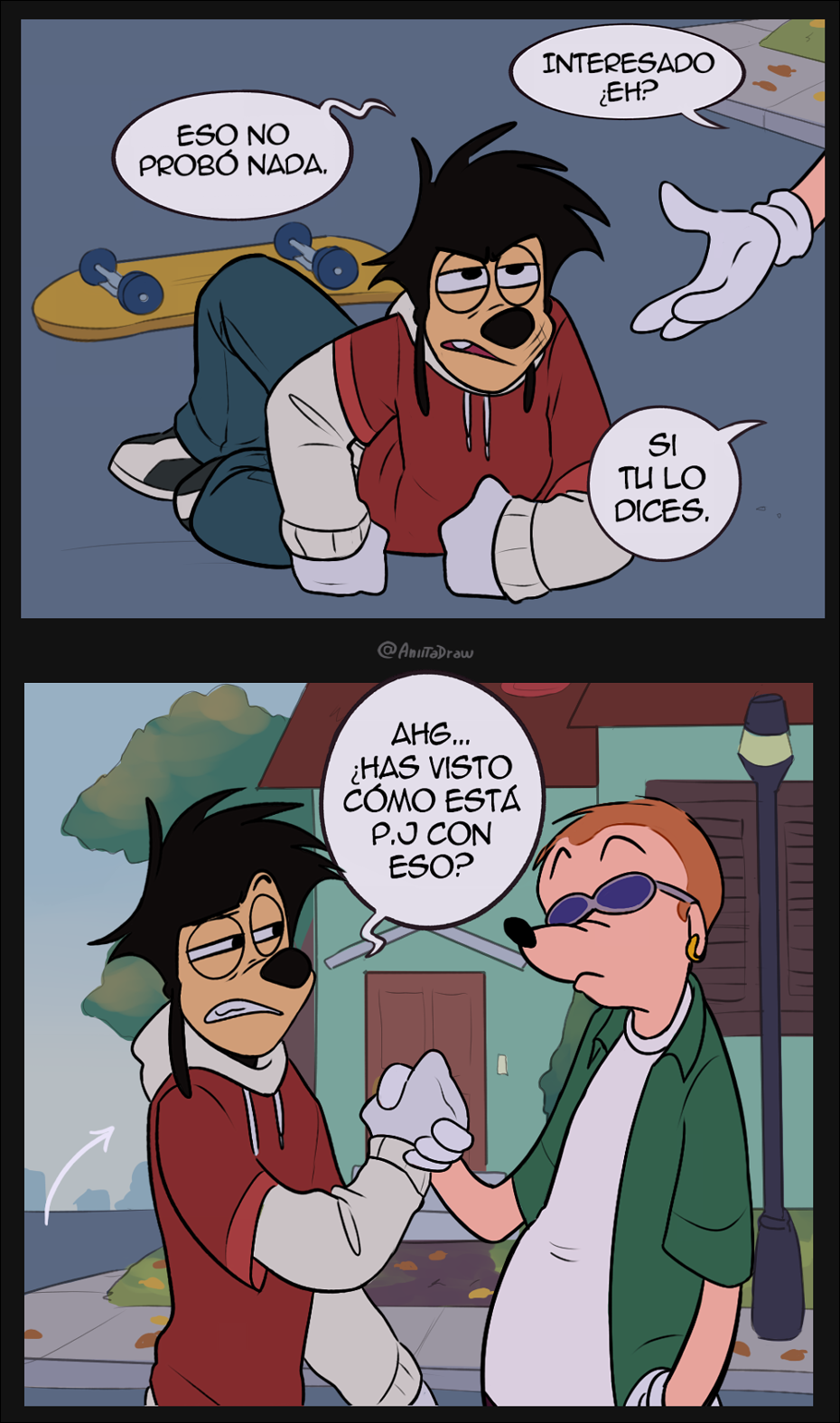 Comics feed - (Español) As Goofy As Can Be! : Cool, no "goof"