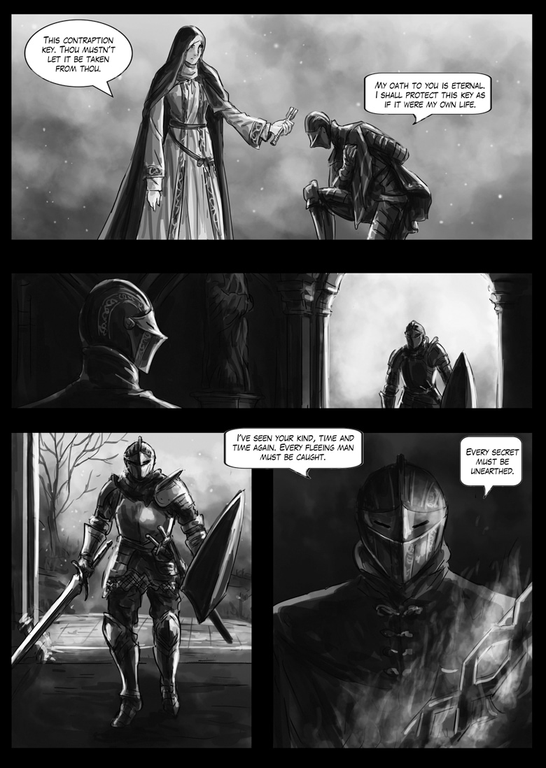 Read Dark Souls Lore Stories Slave Knight Gael Chapter 16 Tapas Comics