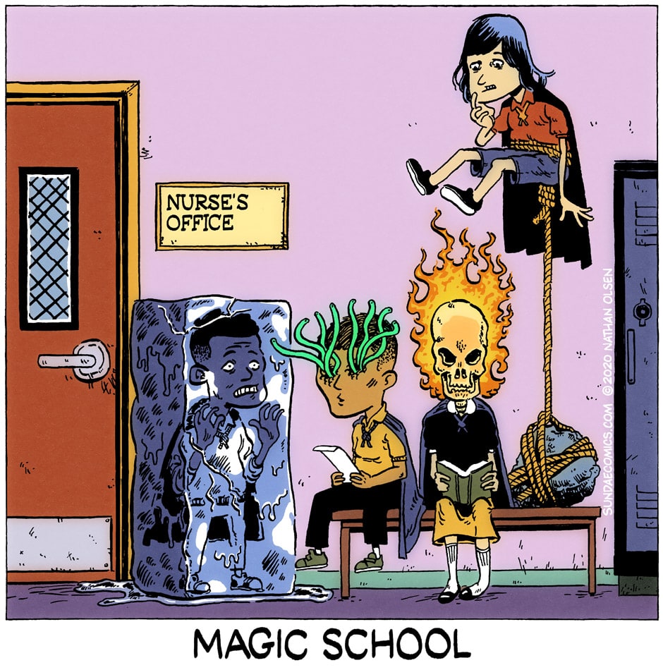 Read Sundae Comics Magic School Tapas Comics