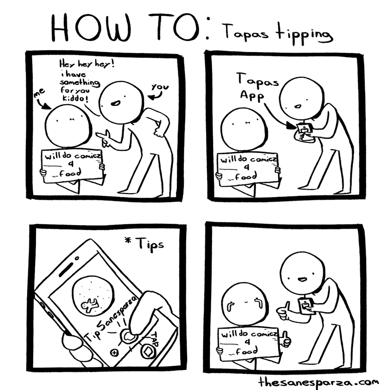 Read How to: Comics :: HOW TO: Tapas tipping | Tapas Community