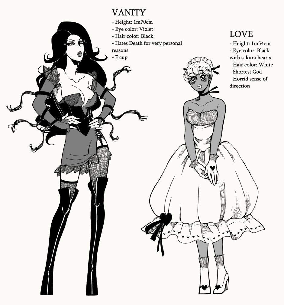 A Matter of Life and Death :: Character Profile 02: Love and Vanity - image 1