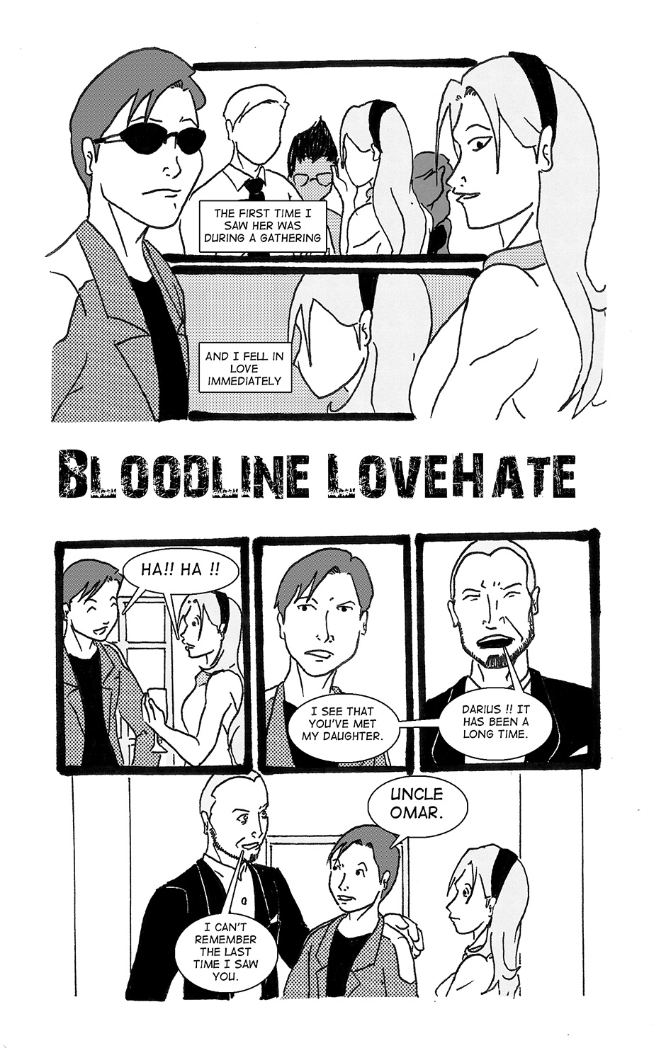 Comikrew Love Story :: Love Marathon #1 : Bloodline Lovehate - image 1