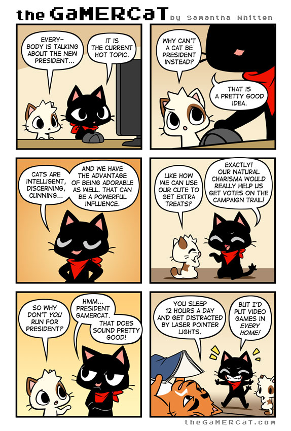 Read the GaMERCaT :: New Comic