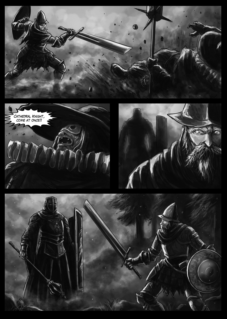 Read Dark Souls Lore Stories Slave Knight Gael Chapter 2 Tapas