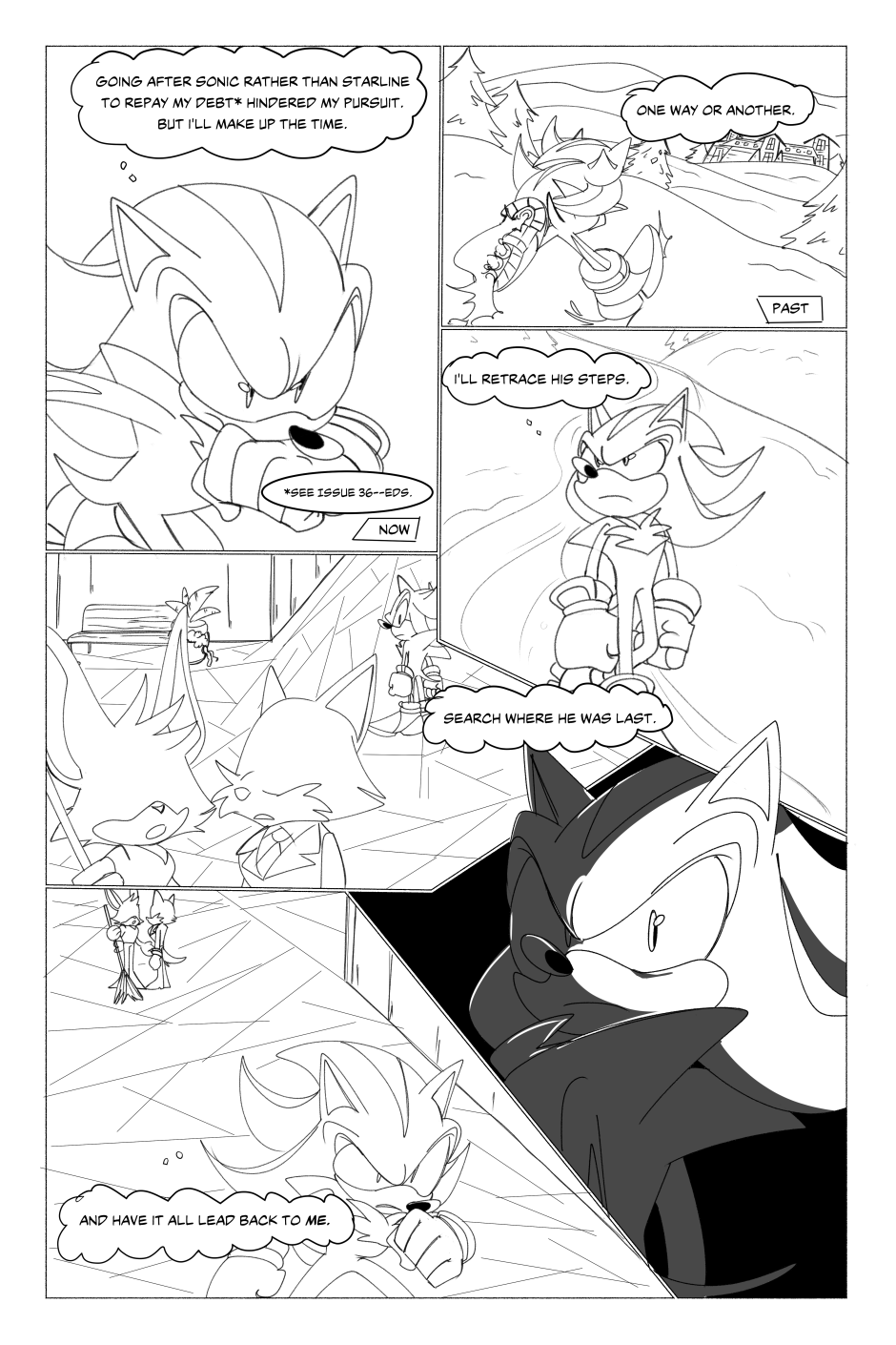 Read Sonic IDW Fannual: Year 2 :: Issue #2 Comic: Double Trouble | Tapas  Community