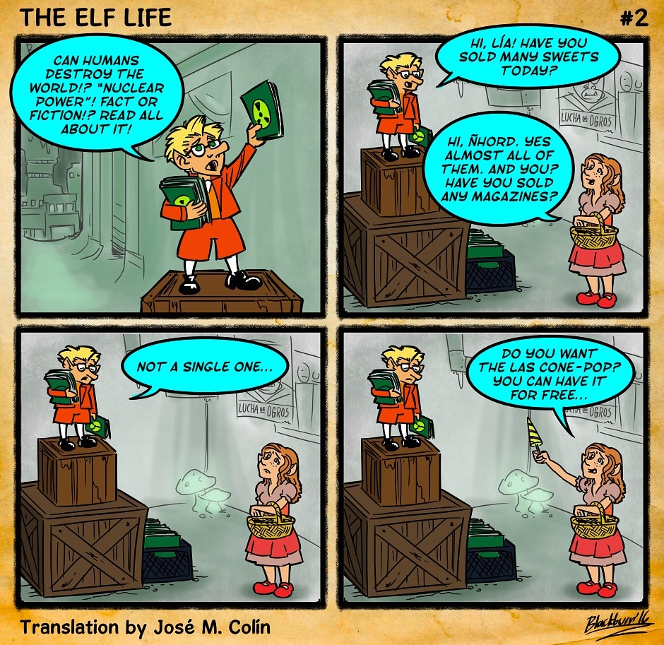 Read THE ELF LIFE :: Humans are among us!! | Tapas Community