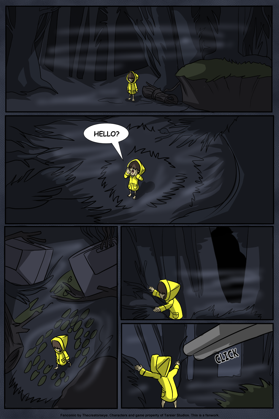 Read With Eyes Unclouded - A little Nightmares comic :: To The Shore ...