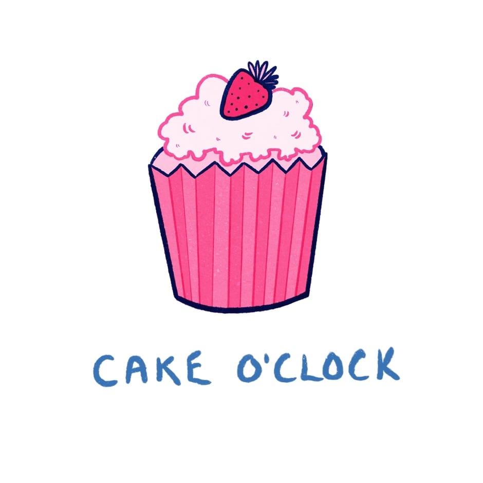 Blueberry Cake - Cake'O'Clocks