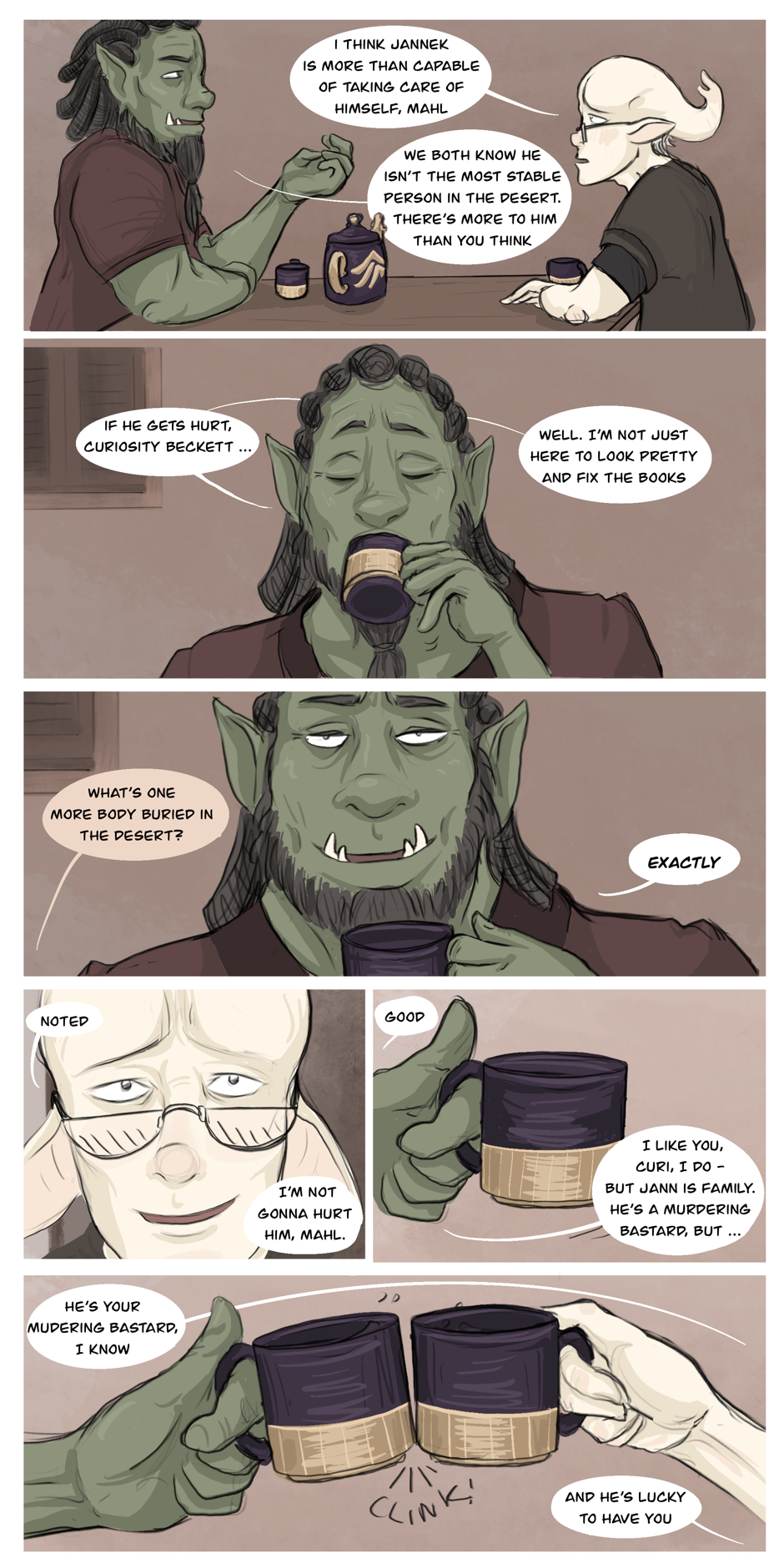 Read The Morally Dubious Exploits of Curiosity Beckett 19 The